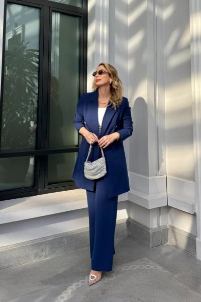 Asel Takım Lacivert