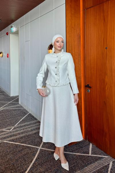 Ayşe Etekli Takım Krem