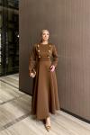 Beste Elbise Kahverengi
