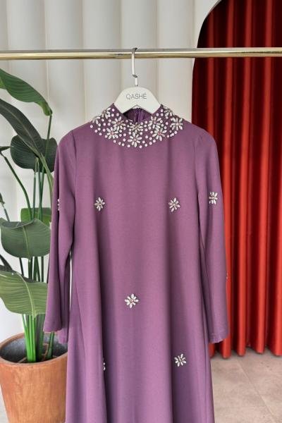 Beyza Elbise Gül Kurusu