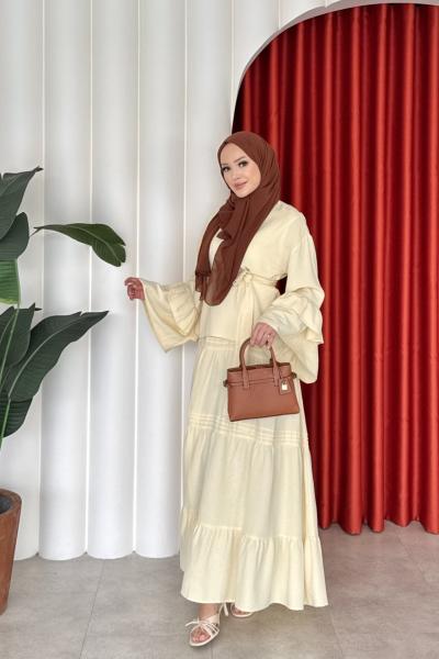 Buket Etekli Takım Sarı