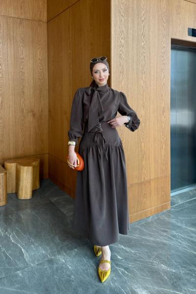 Ceylin Etekli Takım Acı Kahve