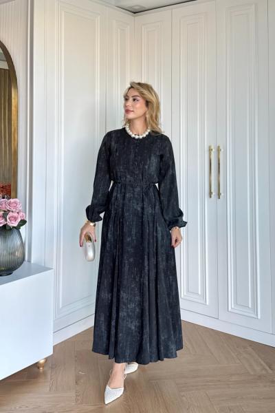 Demet Elbise Siyah
