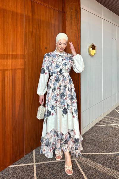 Dolunay Elbise Siyah