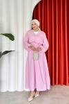 Ekin Elbise Pembe