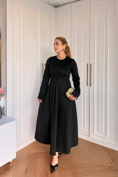 Gülbin Elbise Siyah