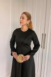 Gülbin Elbise Siyah