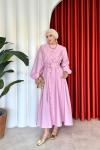 Güner Elbise Pembe