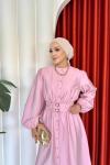 Güner Elbise Pembe