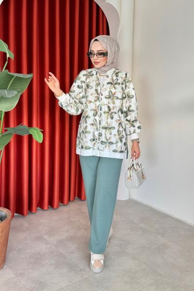 Hülya Takım Mint Yeşili