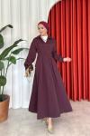Mayıs Elbise Mürdüm