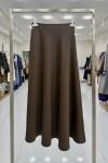 Menekşe Etek Kahverengi