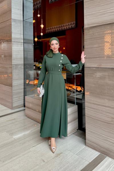 Meral Elbise Haki