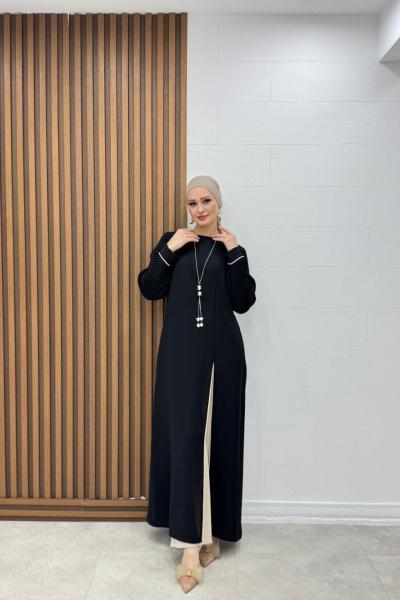 Özün Pantolonlu Takım Siyah
