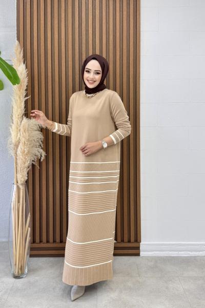 Yağmur Elbise Bej