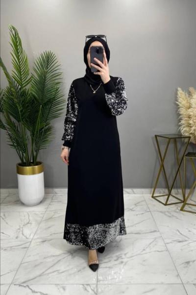 Fatoş abiye  Siyah