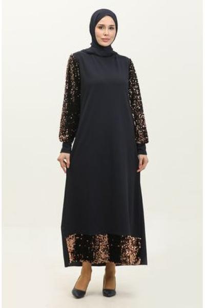 Fatoş abiye  Lacivert