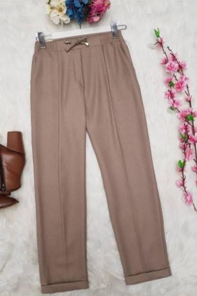 Havuç pantolon  Sütlü Kahve