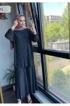 NURPERİ PLİSELİ TAKİM  Füme