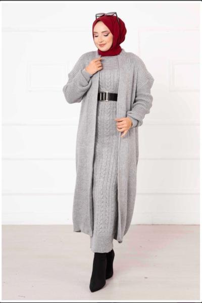 Nursema ikili takım Gri