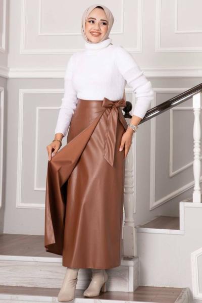 Sibel deri etek  Taba